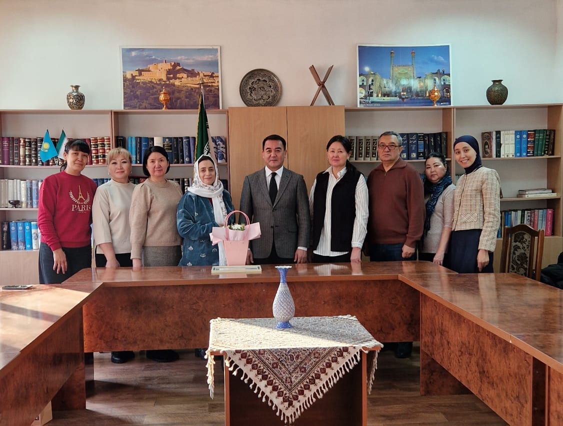 Шығыстану факультетінде ирандық ғалым-оқытушымен қоштасу шарасы өтті